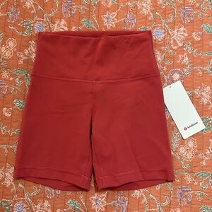 Brand new Lululemon 6 inch wunder train short